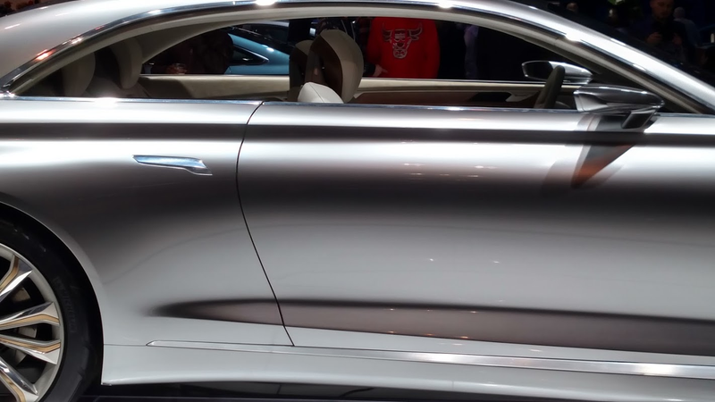 One question on the door handle of the Genesis Vision G: Why?